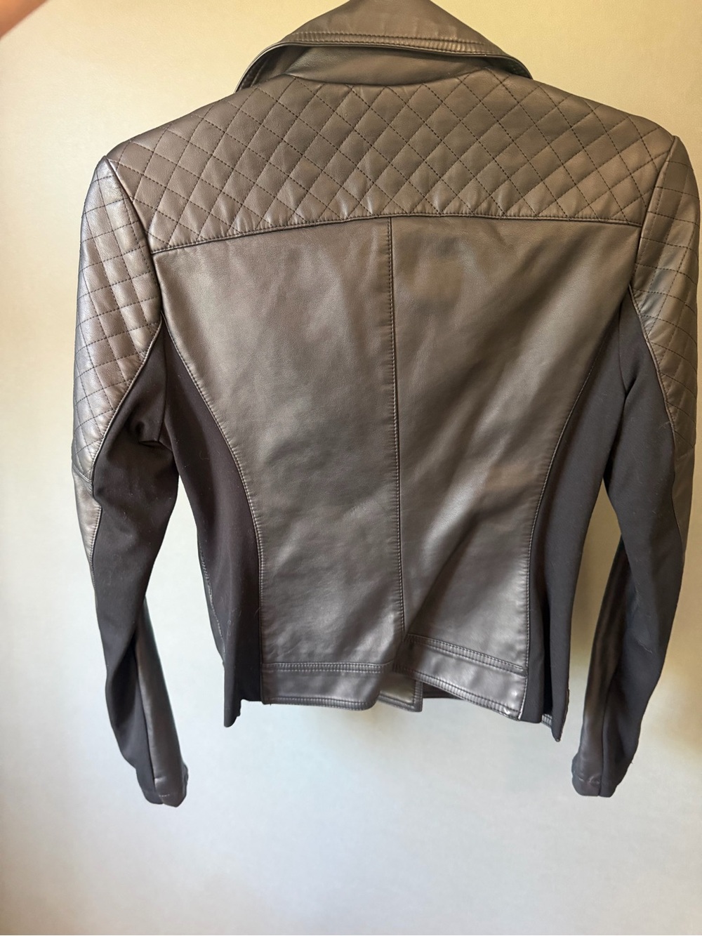 Express Black Moto Jacket Xs Nwot Express Jacket Express Quilted Moto Jacket View 4